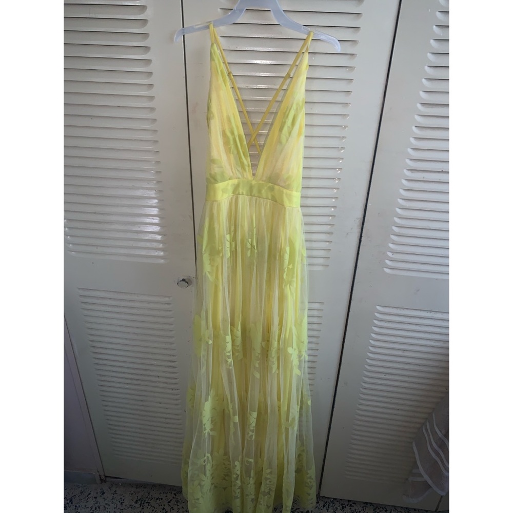 Yellow Maxi Dress
